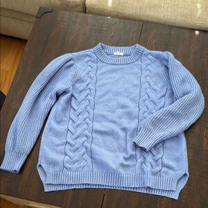 Maurice’s Blue Cable Knit Women's Sweater